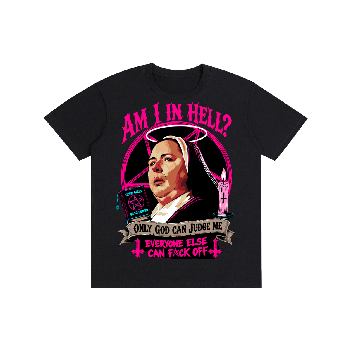 Funny Derry Nun Pure Cotton Unisex T-Shirt