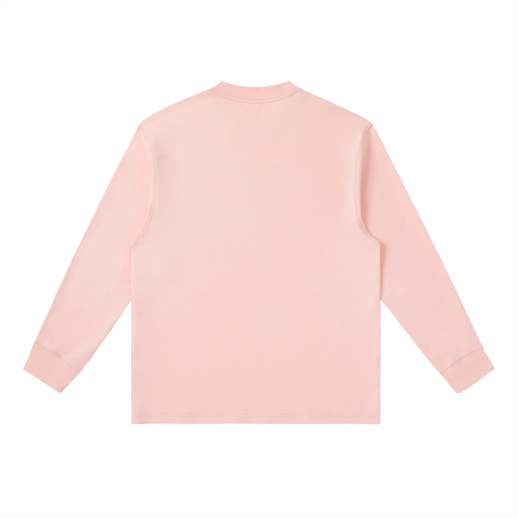 Cute Ghost Essential Crewneck Long-Sleeve T-Shirt