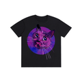 Cosmic Kitty Goth Pure Cotton Unisex T-Shirt