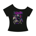 Casual Afterlife Freak Flag Women’s Off-the-Shoulder T-Shirt