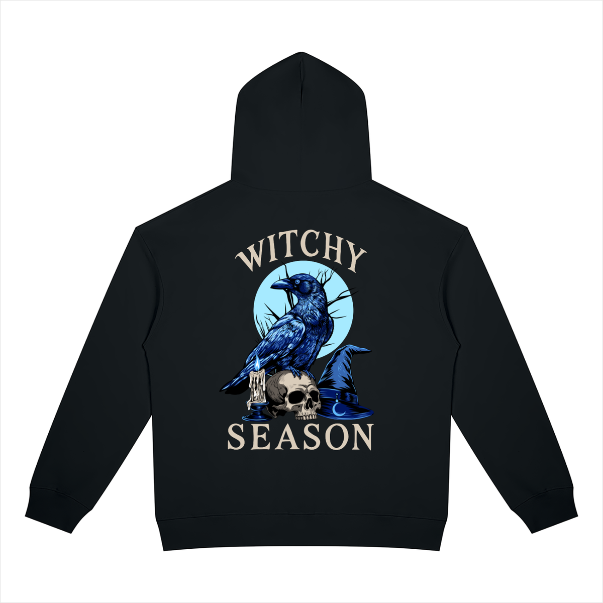 Witchy Season Unisex Heavyweight Full Zip Hoodie