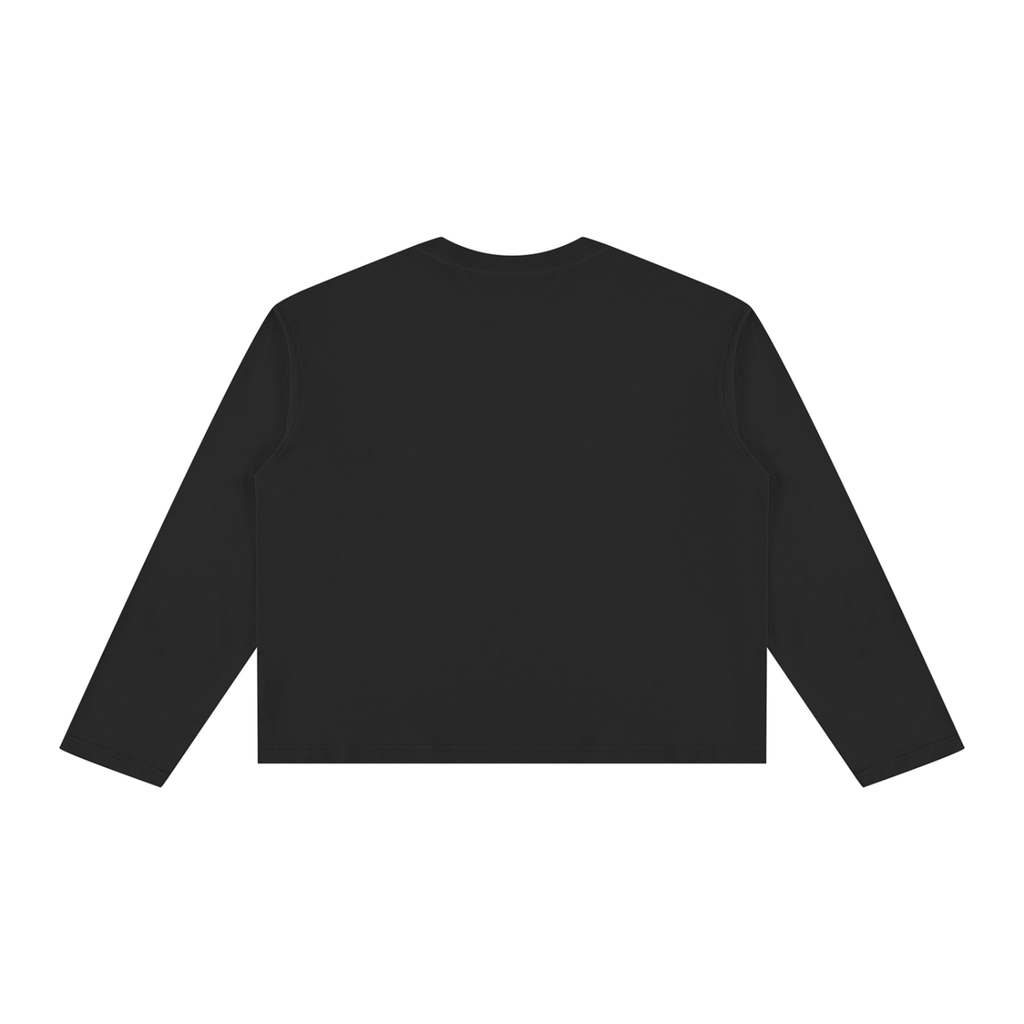 Witchy Season Unisex Vintage Wash Long Sleeve Boxy T-Shirt