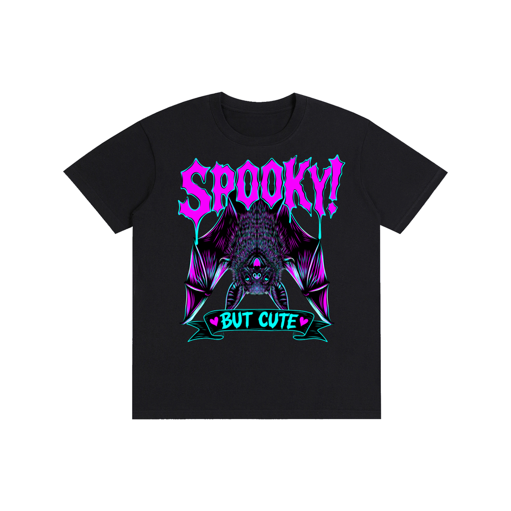 Spooky But Cute Funny Bat Pure Cotton Unisex T-Shirt