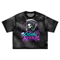Casual Afterlife See-through Boxy Net T-Shirt