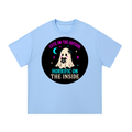 Cute Spooky Ghost Essential Cotton T-Shirt