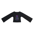 Black Cat Club Women’s Bell Sleeve T-Shirt