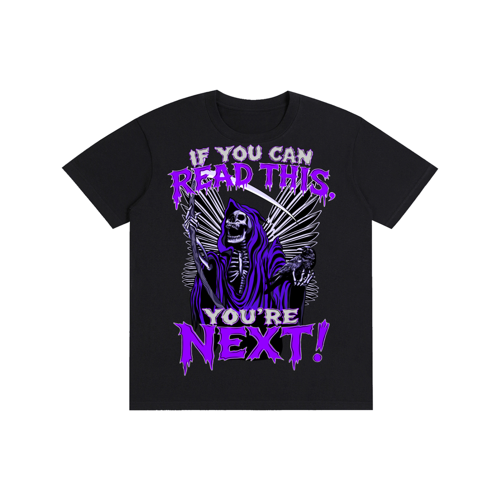 Goth Funny Grim Reaper Pure Cotton Unisex T-Shirt