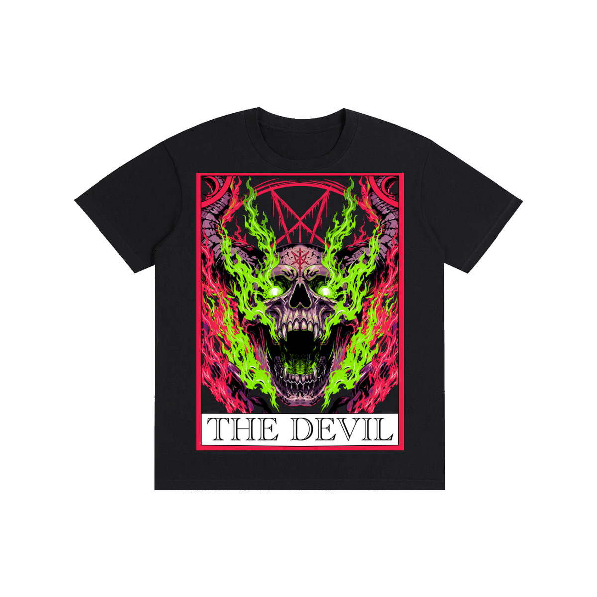 The Devil Tarot Card Pure Cotton Unisex T-Shirt