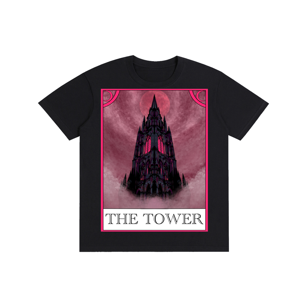 The Tower Tarot Card Pure Cotton Unisex T-Shirt