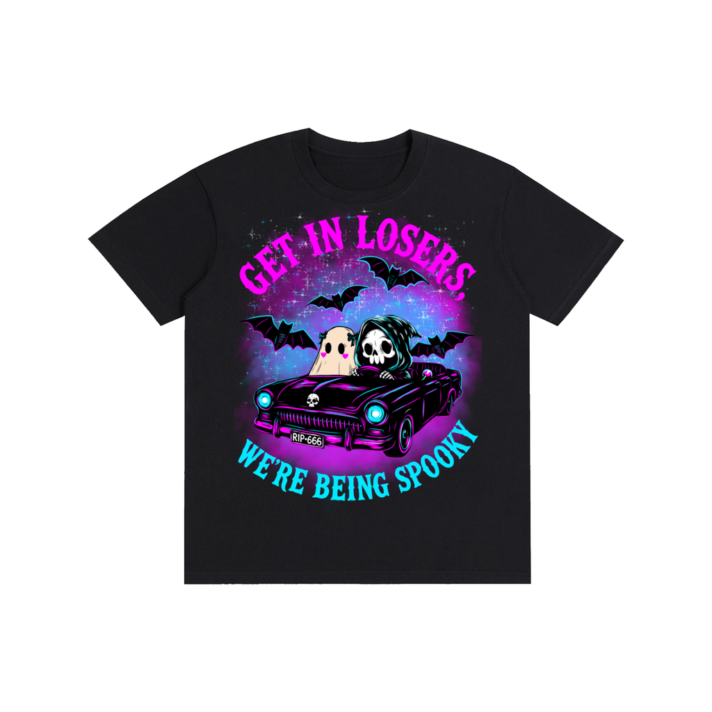 Spooky Cute Casual Afterlife Halloween Pure Cotton Unisex T-Shirt