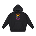 Pumpkin Season Headless Horseman Essential Oversized Boxy Fit Fleece Hoodie
