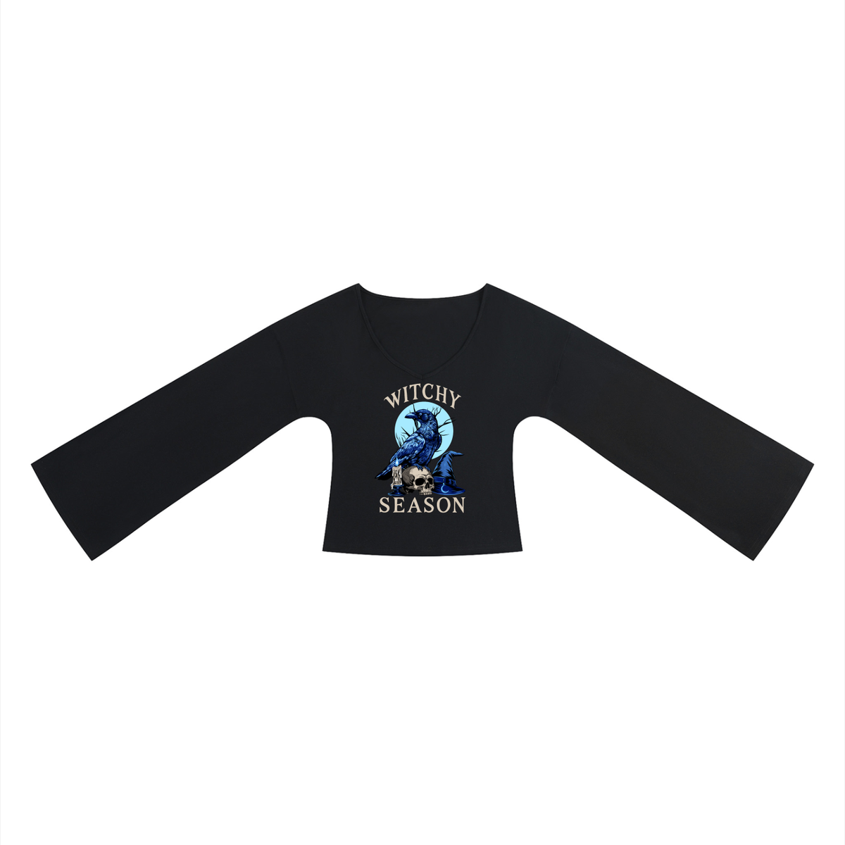Witchy Season Women’s Bell Sleeve T-Shirt