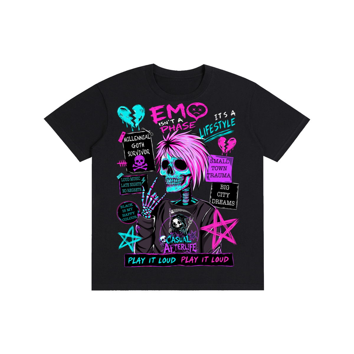 Emo Isn’t a Phase Pure Cotton Unisex T-Shirt